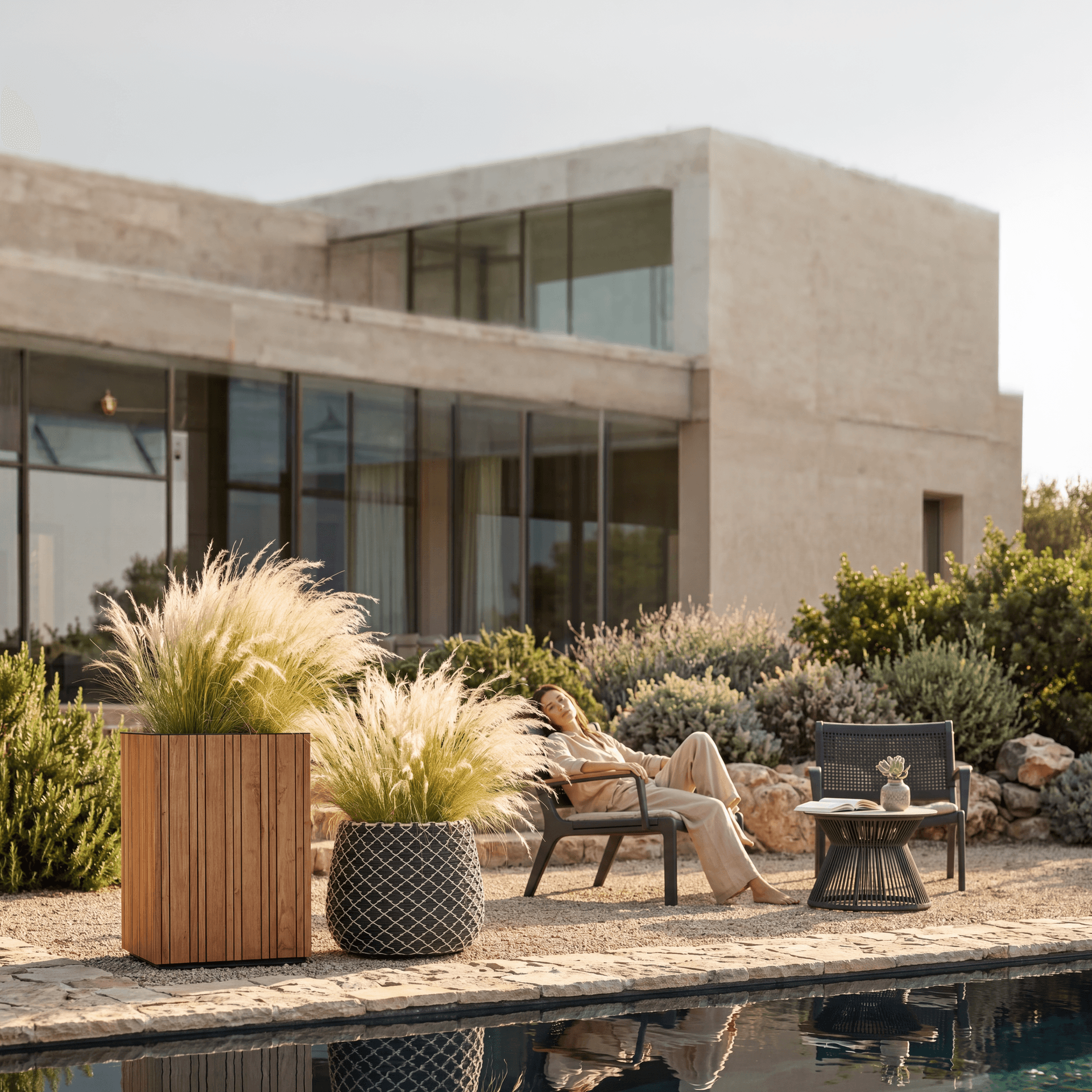 Planter Volta & Tectona