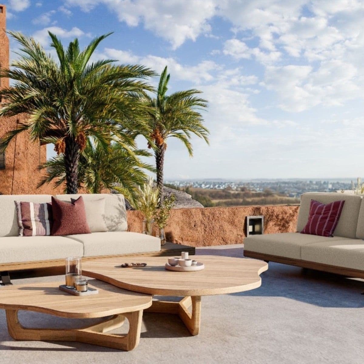 Brindisi and Praiano lounge set
