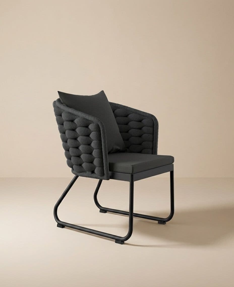 NIEDRIGER ESSZIMMER-SESSEL