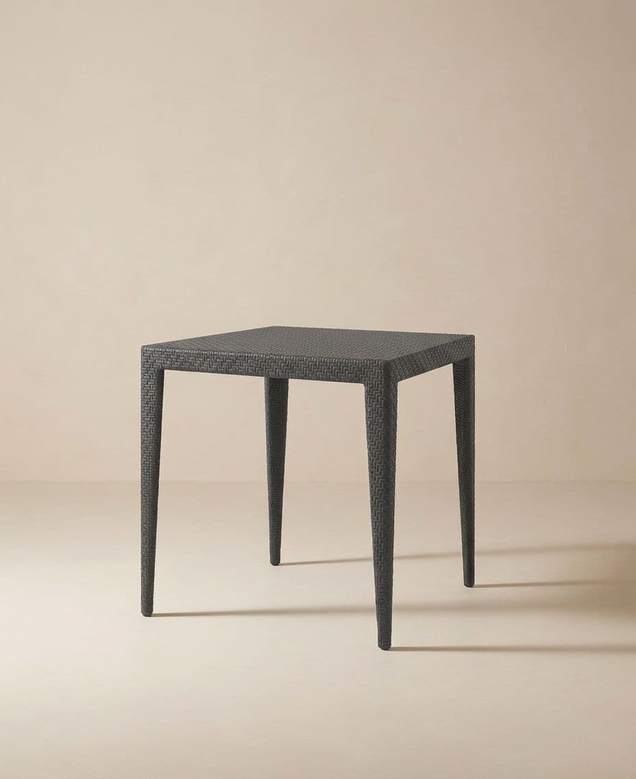 BALCONY TABLE 70X70X70CM WITHOUT GLASS