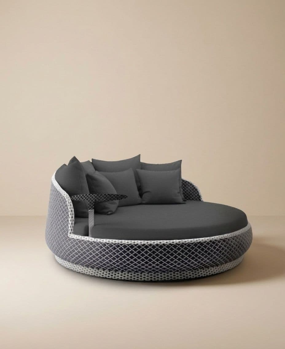 DAYBED SWIVELING 360° INCL. TABLE